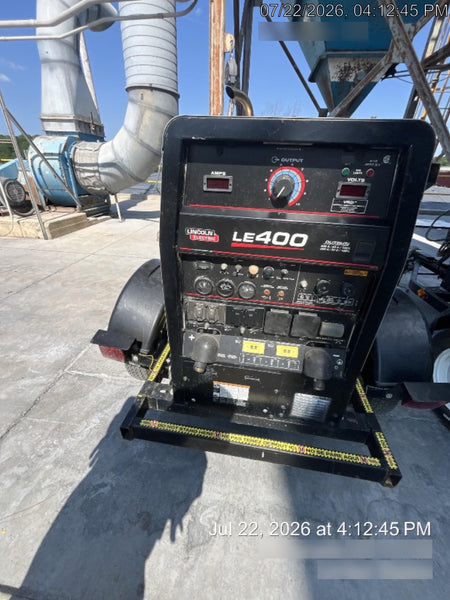 2024 Lincoln Electric LE400 Kubota V1505, Trlr, Cable Rack, Light Kit, ES Decals, T3