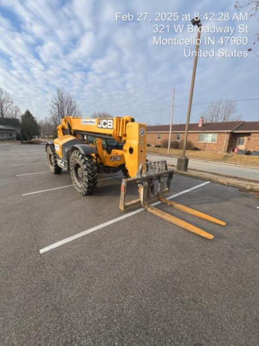 2020 JCB 509-42 Cab/Heat/Air, Solid Tires, Work Lights, Beacon, Aux Hydraulics, Back up Alarm, Lifting Eye, ES Decals