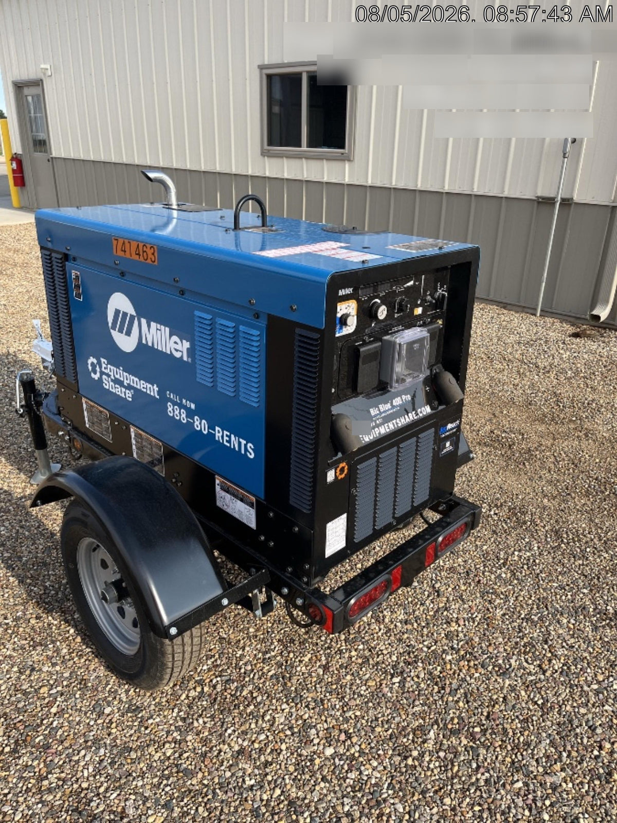 2026 MILLER ELECTRIC BIG BLUE 400