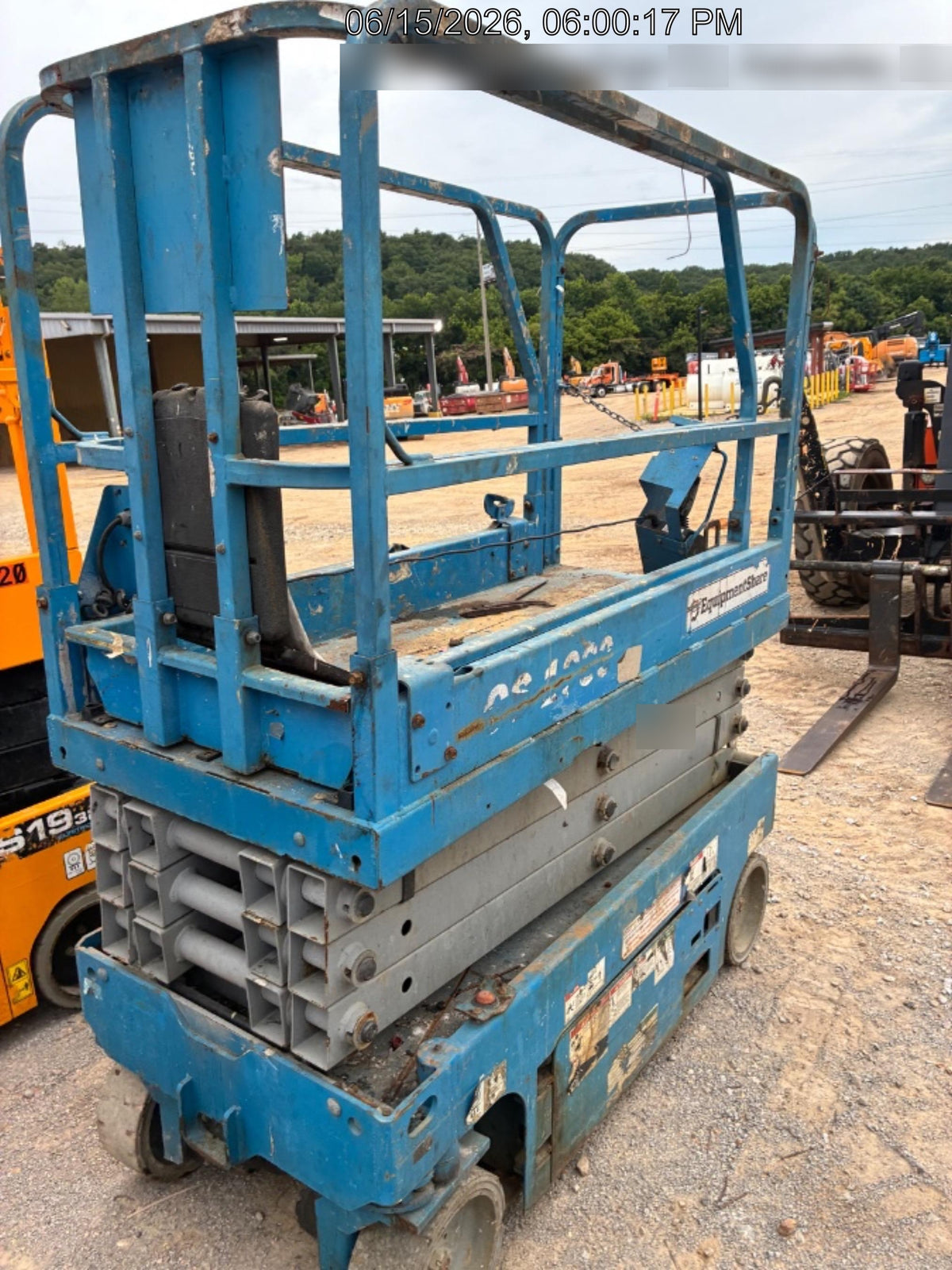2019 Genie GS-1930 Fixed rails with chain Entry