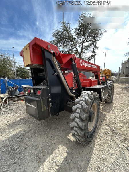 2019 Manitou MTA10055 Canopy, 120 HP, Solid Tires, Work Lights, Lift Hook, Auxiliary Hydraulics 66" Carriage and 60" Forks