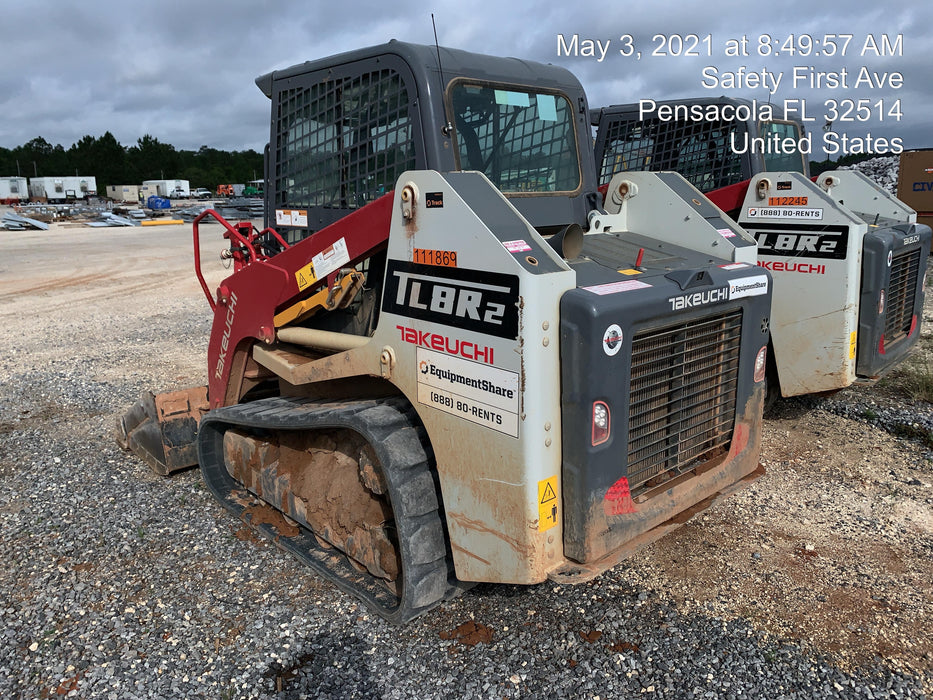 2020 Takeuchi TL8R2-CR Cab/Heat/Air, Hydraulic QC