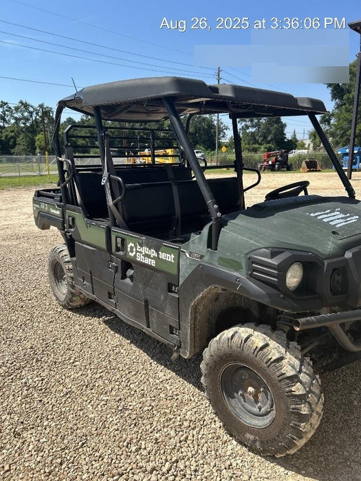 2019 Kawasaki Mule Kawasaki Mule 4x4 Diesel UTV w/Hard Top, Windshield, Beacon, Backup Alarm, ES Keypad/Hardware Installed