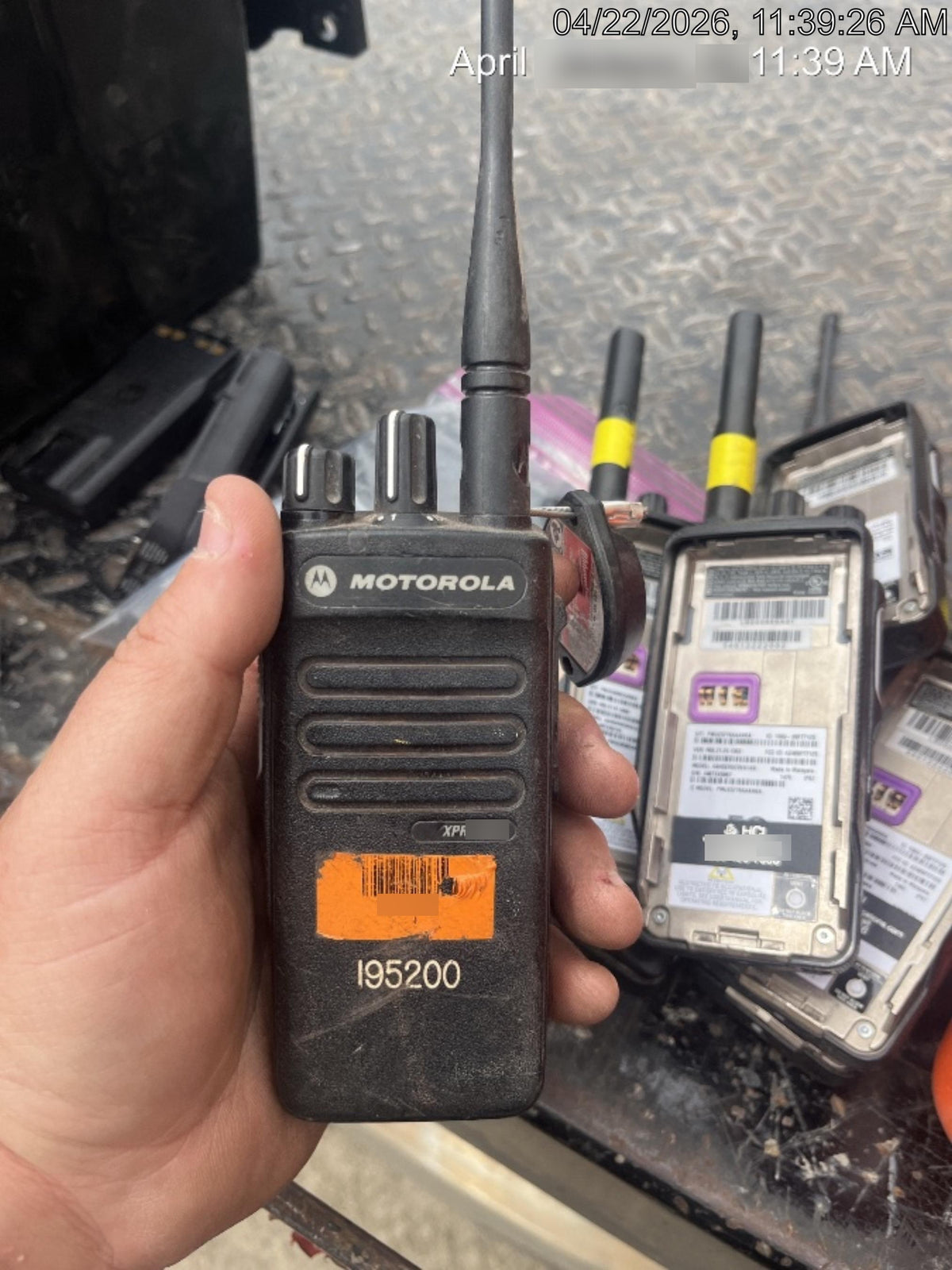 2021 MOTOROLA XPR3300E