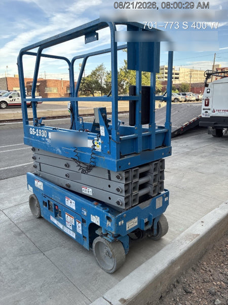 2020 Genie GS-1930 Fixed rails with chain entry gate - Pre A92.20