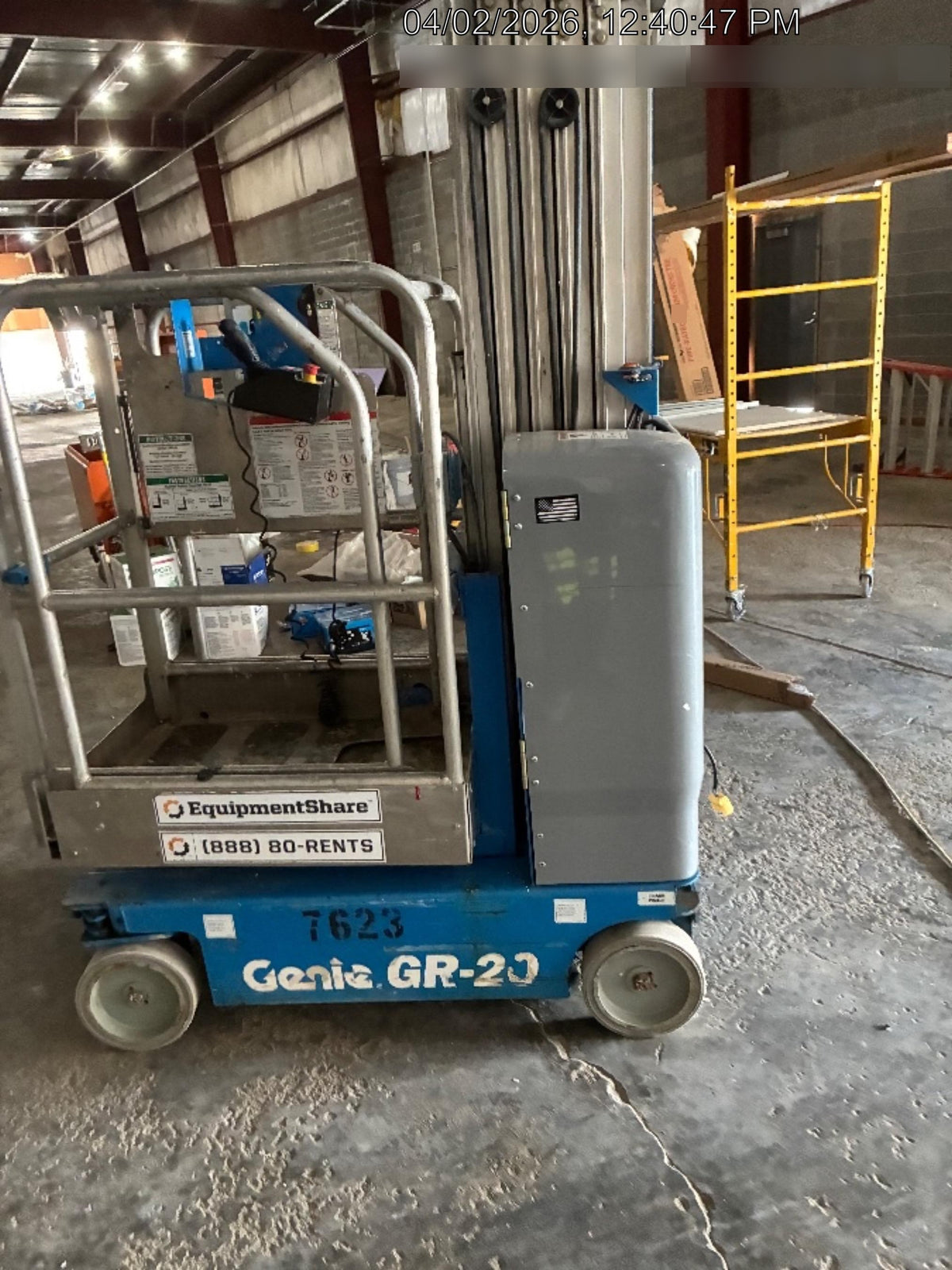 2018 GENIE GR-20