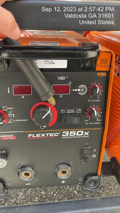 2021 LINCOLN ELECTRIC FLEXTEC 350X