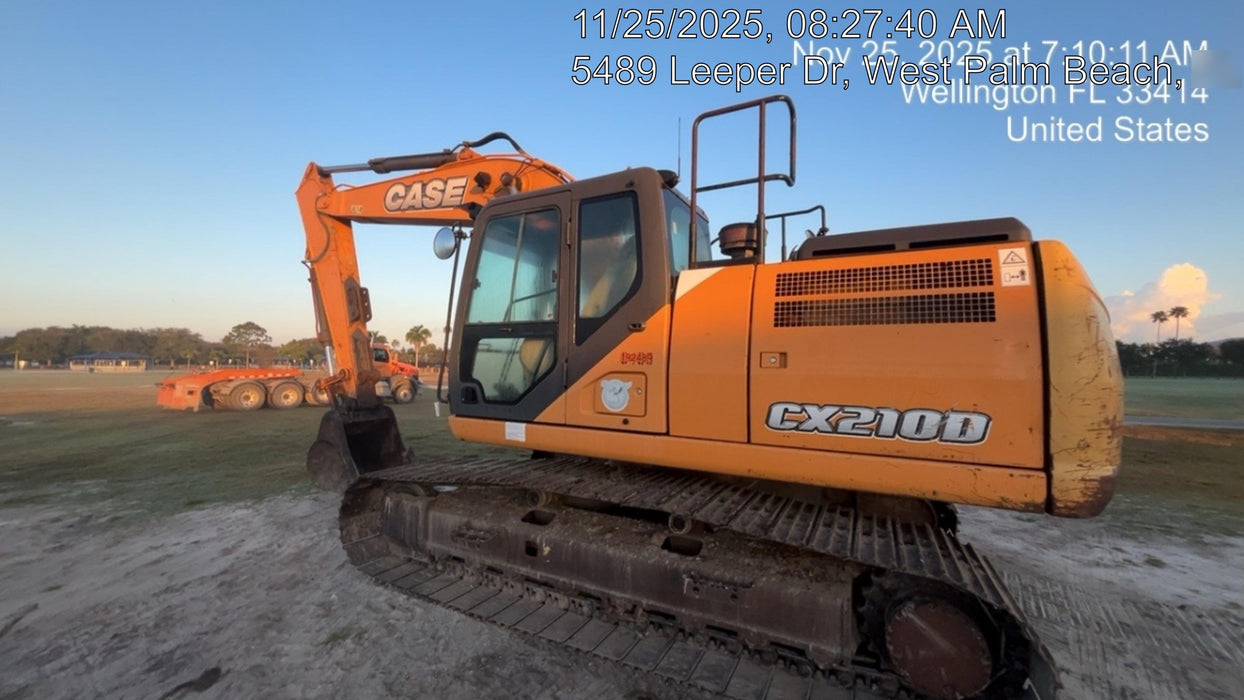 2016 CASE CX210D