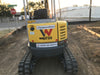 2019 Wacker Neuson EZ26 MX, Trk, Long, Canopy w/Manual Coupler, 3-40mm Pin Kits, 12"/18"/24" Pin on Buckets