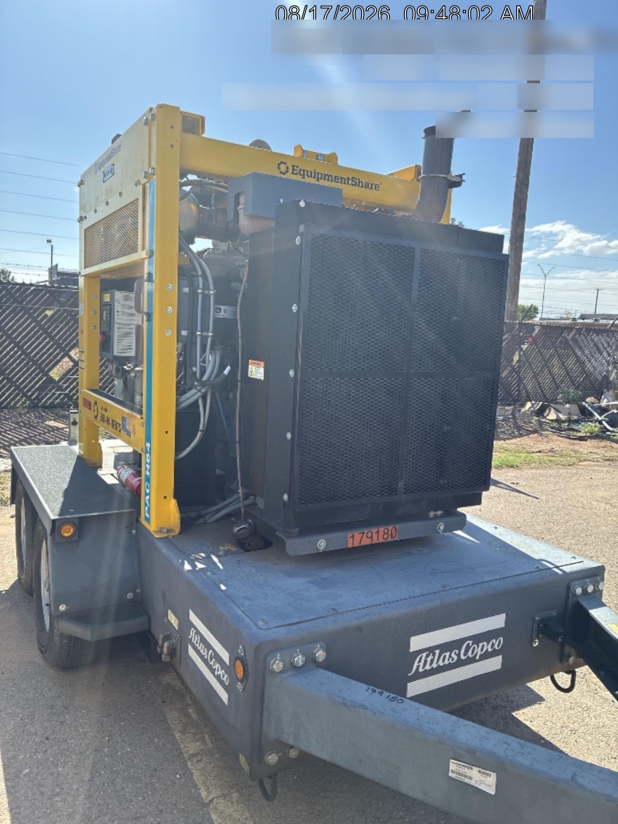 2021 ATLAS COPCO PAC H64 JD