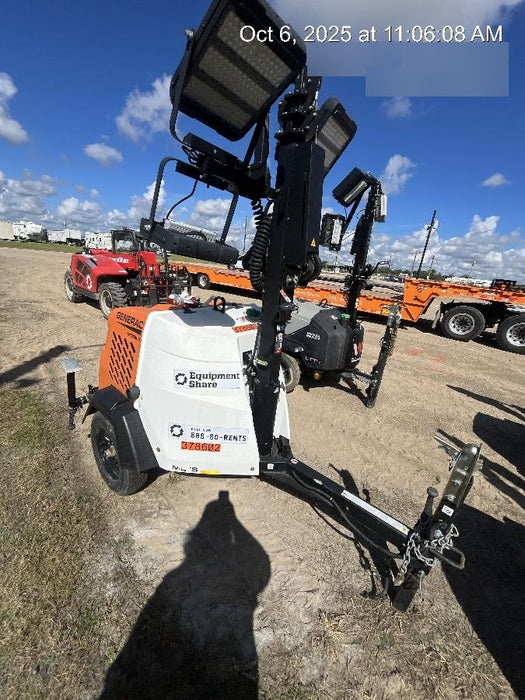2023 Generac MLT2 Diesel, Flex Switch 120V Input, Powerzone Controller, 
(4) 320W LED Lights, 4kW Generator, 39.9 Gal Fuel Tank, 2" Ball, T3