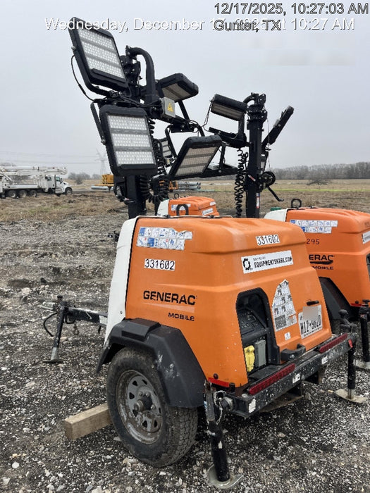 2023 Generac MLT2 Diesel, Flex Switch 120V Input, Powerzone Controller, (4) 320W LED Lights, 4kW Generator, 39.9 Gal Fuel Tank, 2" Ball, T3