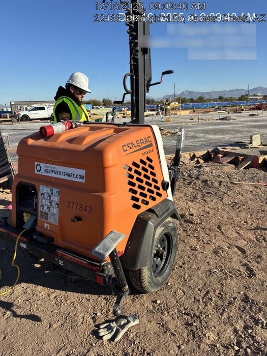 2023 Generac MLT2 Diesel, Flex Switch 120V Input, Powerzone Controller, 
(4) 320W LED Lights, 4kW Generator, 39.9 Gal Fuel Tank, 2" Ball, T3