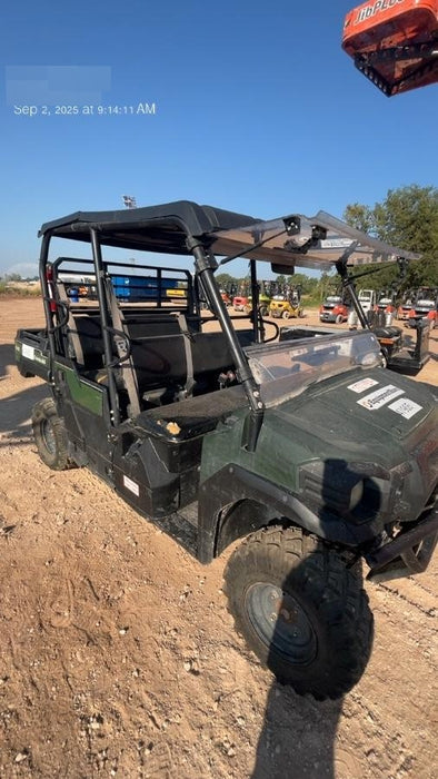 2019 Kawasaki Mule PRO-FXT Standard Options, Backup Alarm, Beacon, Plastic Hard Top, Poly Windshield, Horn Kit