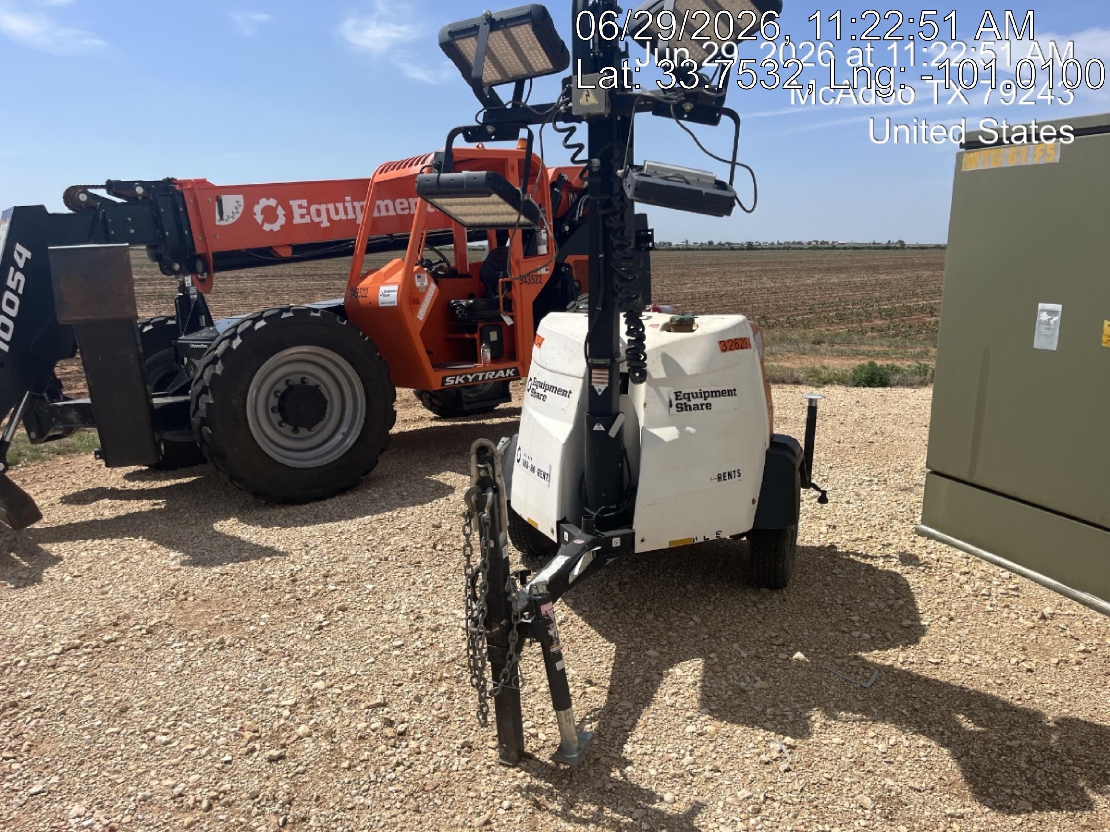 2023 Generac MLT2 Diesel, Flex Switch 120V Input, Powerzone Controller, (4) 320W LED Lights, 4kW Generator, 39.9 Gal Fuel Tank, 2" Ball, T3