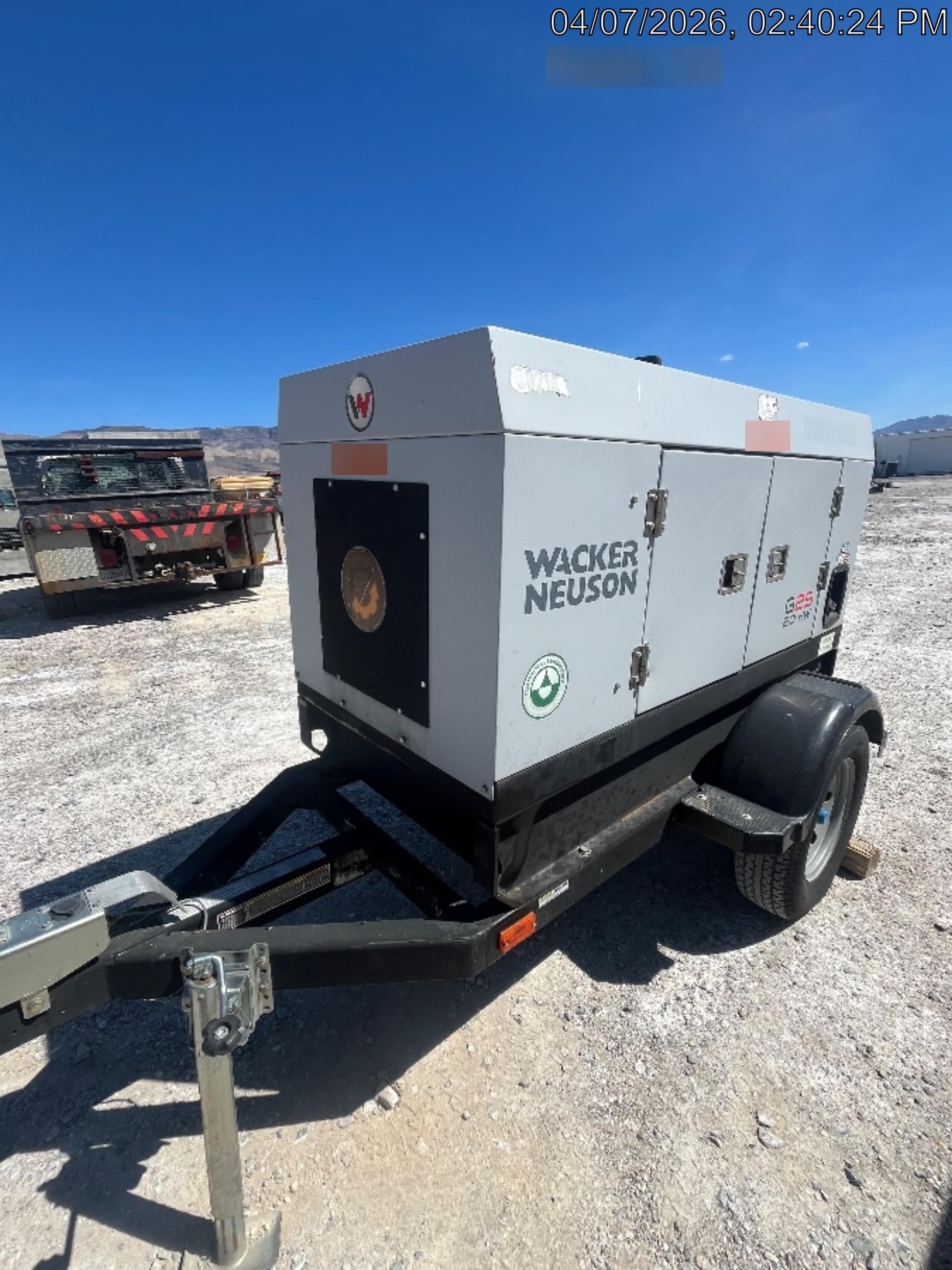2019 WACKER NEUSON G25