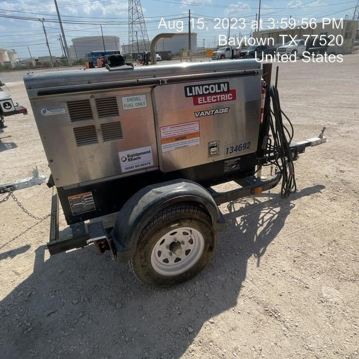 2021 Lincoln Electric Vantage 322 Ready Pak 3