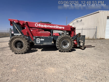 2019 Manitou 12042 MTA12042 - Canopy, Worklights/Strobe, Beacon, 66" Carriage, 60" Forks, Solid Tires, Lift Hook, Aux Hydraulics