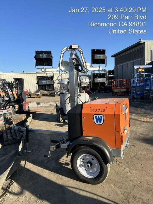 2024 Wanco WLTT-4MM4K Diesel, Deep Sea Controller, Shore Power Plug, Auto Start, (4) 350W LED Floodlights, 4kW Generator, 60 Gal Fuel Tank, 2" Ball, T3