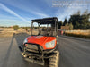 2021 Kubota RTV-X1140W-H Plastic Canopy, Windshield Acrylic Clear, LED Strobe Light, Wire Harness Kit, Back up Alarm