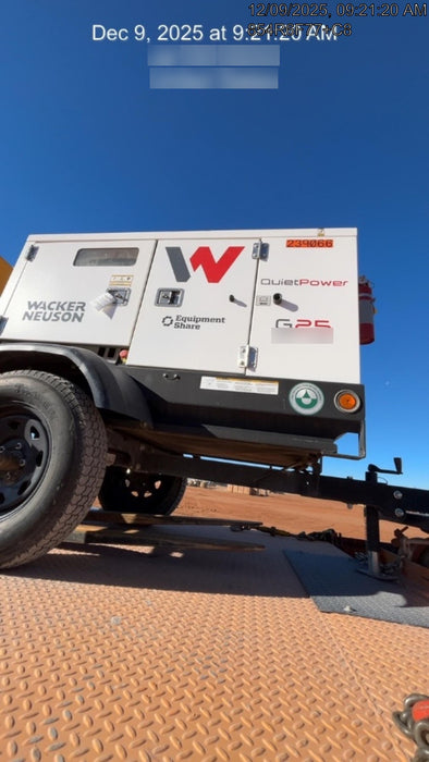 2022 WACKER NEUSON G25