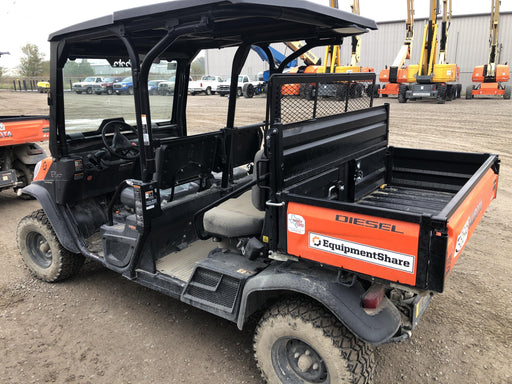 2019 Kubota RTV-X1140W-H 4wd Utility Cart, LED Strobe, Windshield Tempered Glass, Plastic Canopy, Wire Harness Kit, Backup Alarm