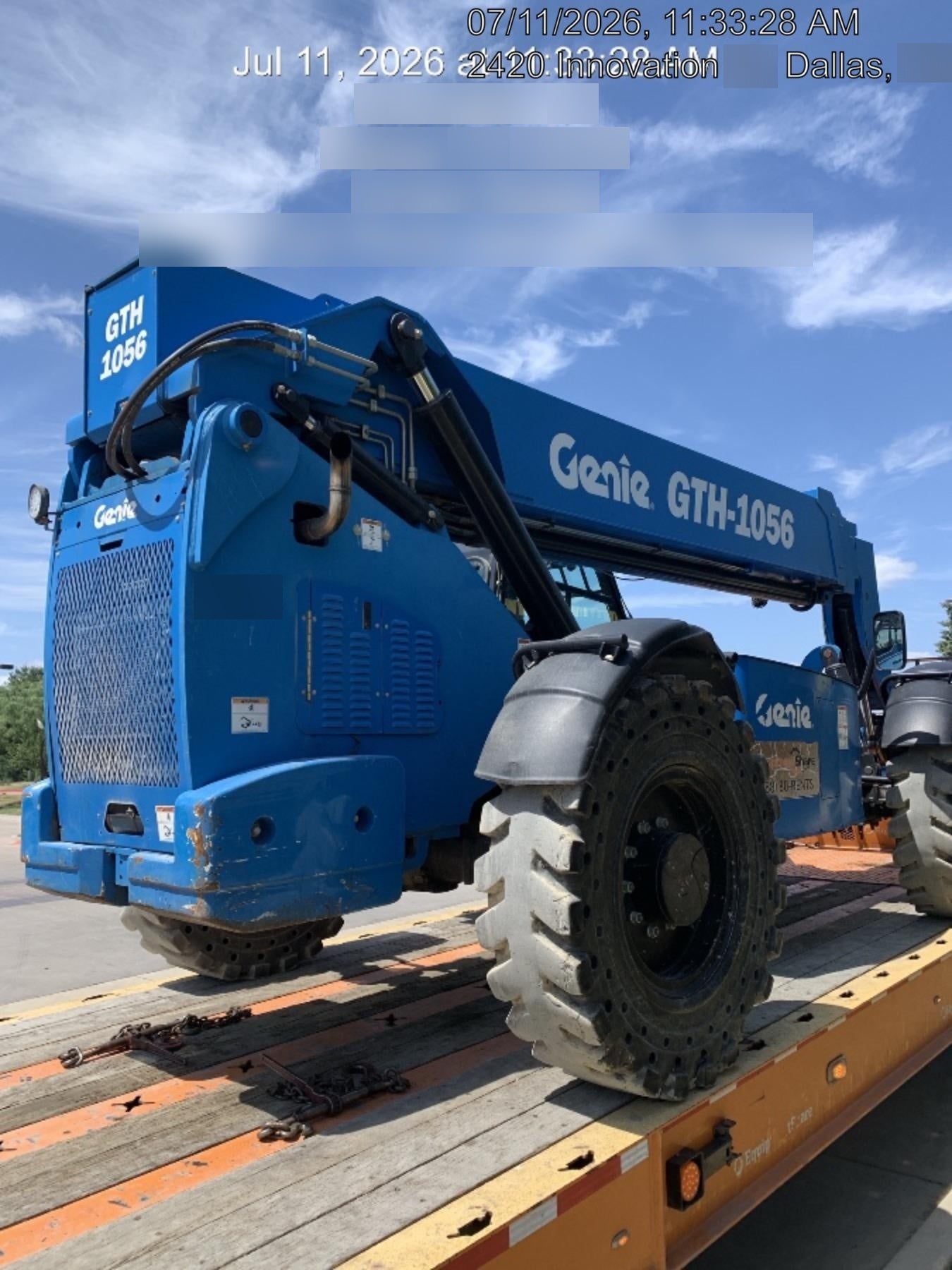 2018 GENIE GTH-1056