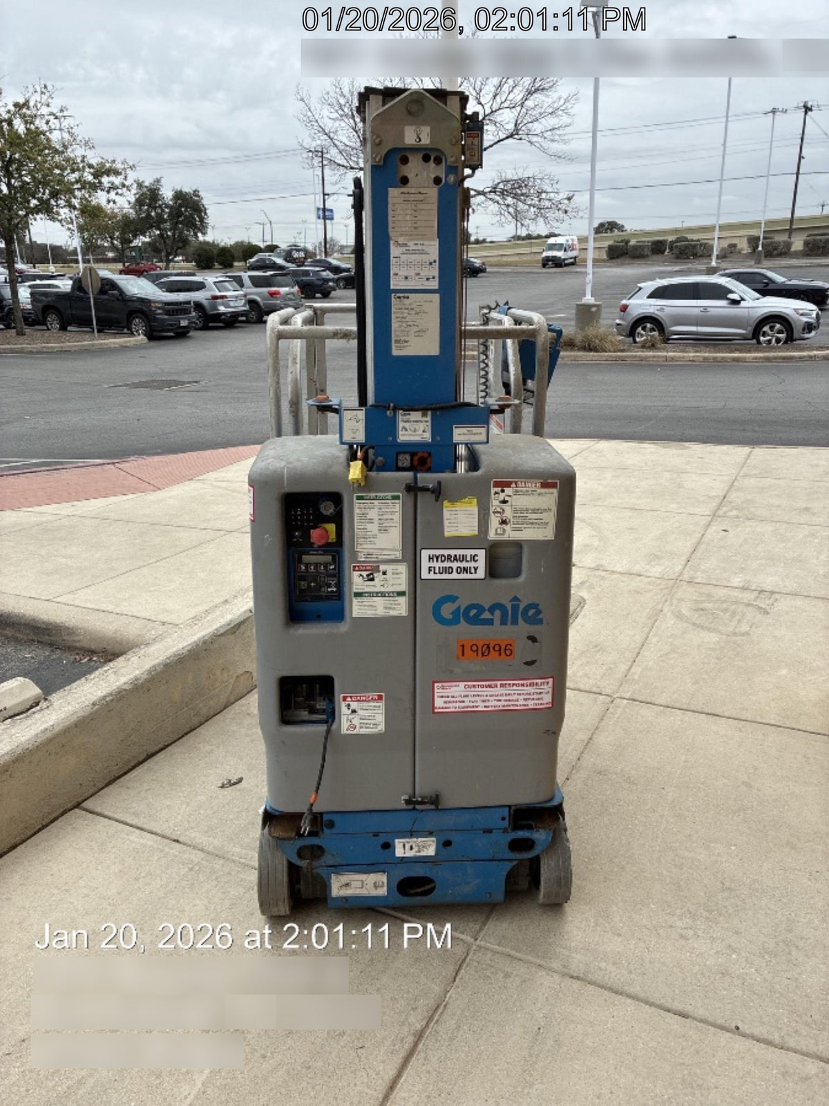 2018 GENIE GR-20
