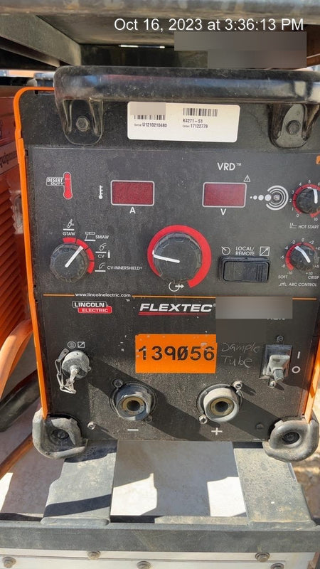 2021 LINCOLN ELECTRIC FLEXTEC 350X