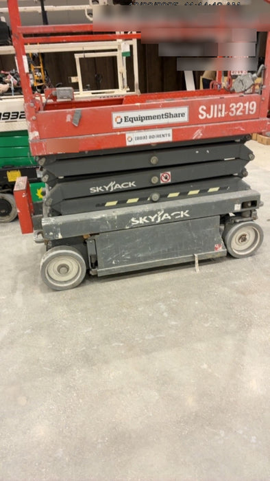 2019 Skyjack SJIII-3219 Standard Options, Trojan Batteries