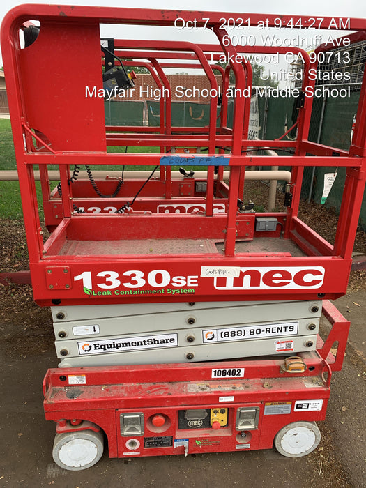 2020 MEC 1330SE Solid NM Tires, Steel Swing out Doors, LCS, Beacon, 900W Inverter