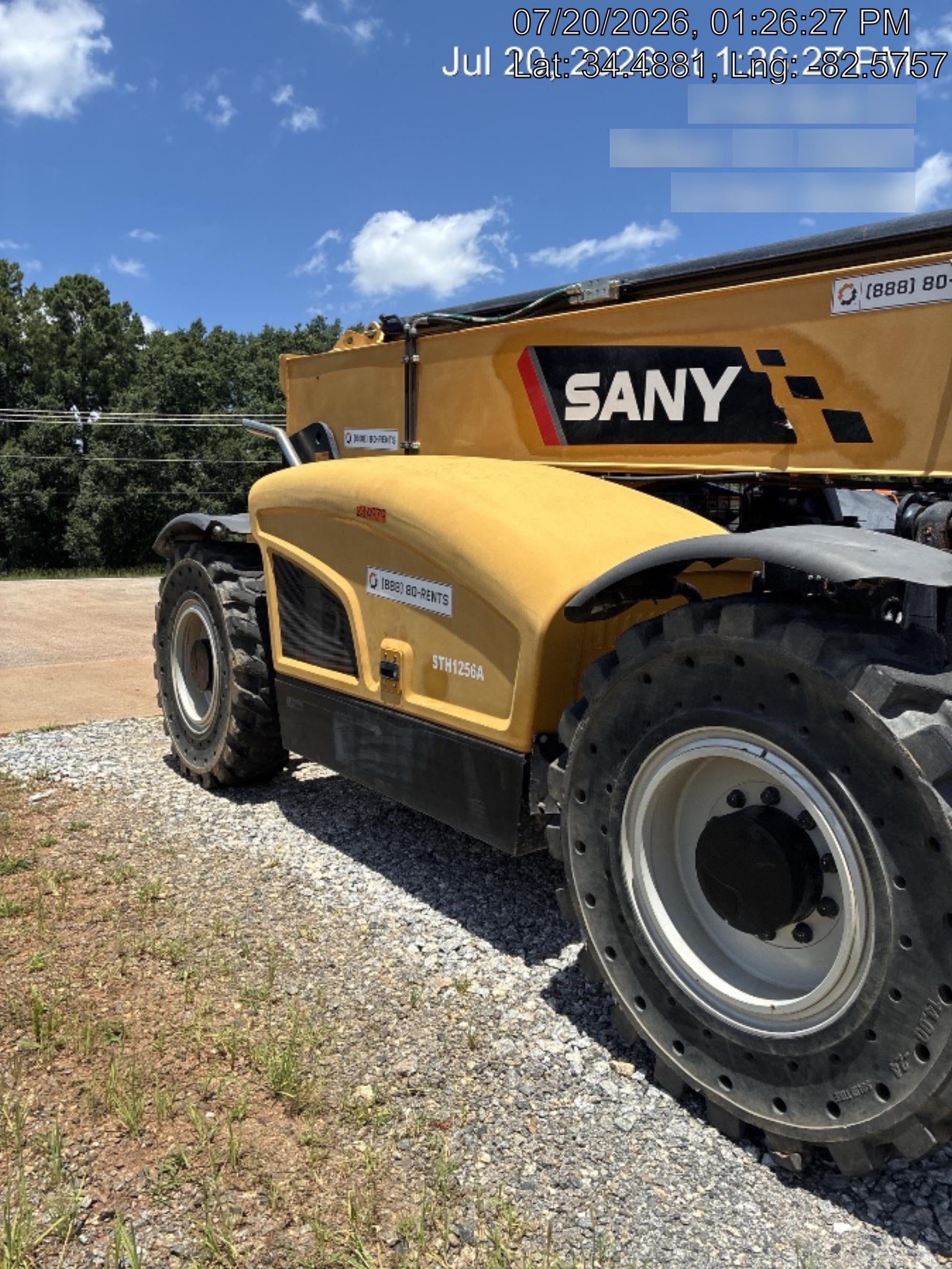 2022 SANY STH1256