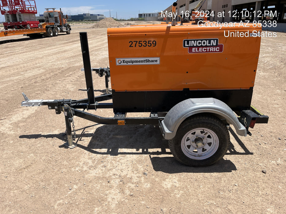 2022 Lincoln Electric LE400 Kubota V1505, Trlr, Cable Rack, Light Kit, ES Decals, T3