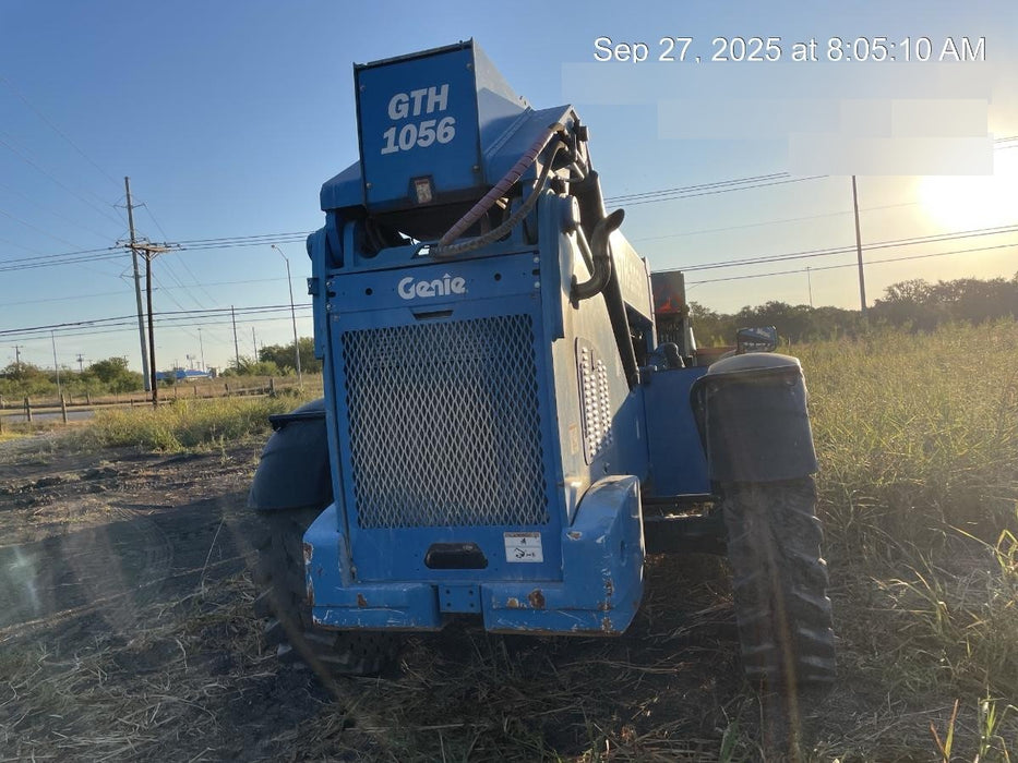 2018 Genie GTH-1056 GTH-1056 w/Open ROPS, Solid Tires, Work Lights, 60" carriage/forks, cab mesh, beacon