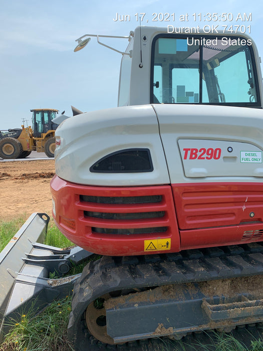 2021 TAKEUCHI TB290C
