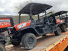 2022 Kubota RTV-X1140W-H Plastic Canopy, Windshield Acrylic Clear, LED Strobe Light, Wire Harness Kit, Back up Alarm