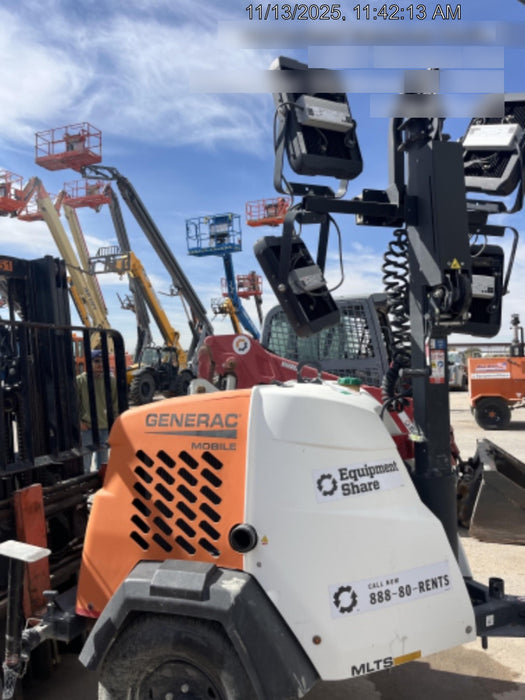 2024 Generac MLT2 Diesel, Flex Switch 120V Input, Powerzone Controller, 
(4) 320W LED Lights, 4kW Generator, 39.9 Gal Fuel Tank, 2" Ball, T3