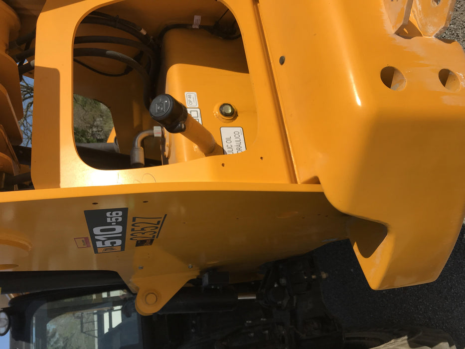 2018 JCB 510-56 JCB 510-56 74 HP w/Open ROPS, Beacon, Aux Hydraulics, Worklights, Solid Tires