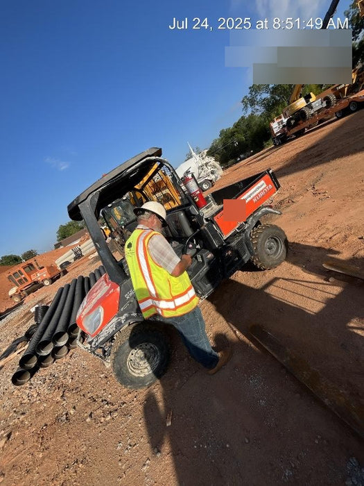 2019 Kubota RTV-X900G-H - 2 Passenger 4wd Utility Cart, LED Strobe, Windshield Tempered Glass, Plastic Canopy, Backup Alarm