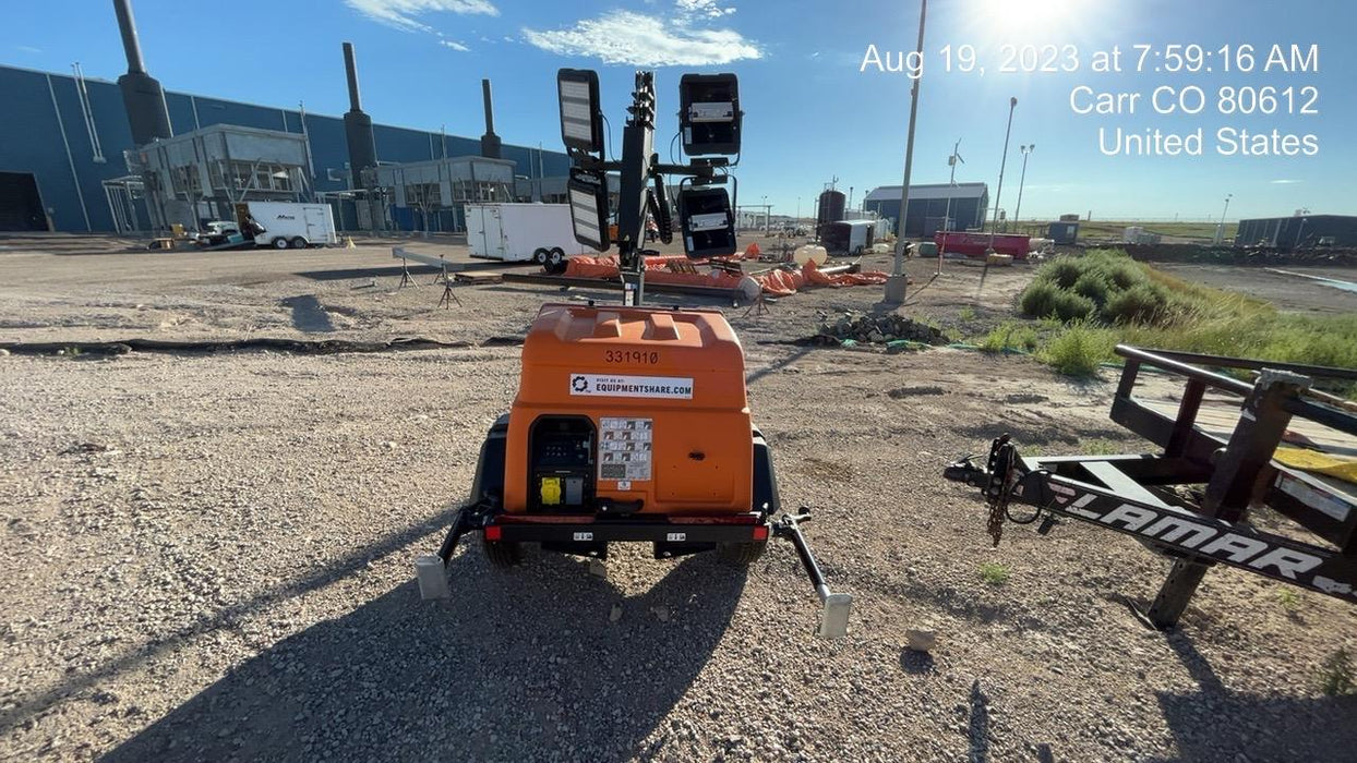 2023 Generac MLT2 Diesel, Flex Switch 120V Input, Powerzone Controller, (4) 320W LED Lights, 4kW Generator, 39.9 Gal Fuel Tank, 2" Ball, T3