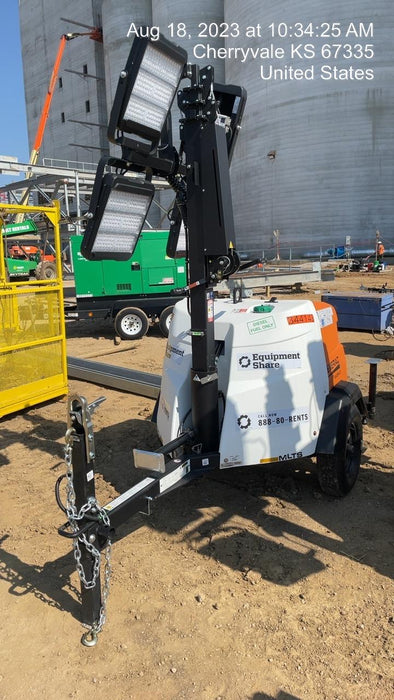 2023 Generac MLT2 Diesel, Flex Switch 120V Input, Powerzone Controller, (4) 320W LED Lights, 4kW Generator, 39.9 Gal Fuel Tank, 2" Ball, T3