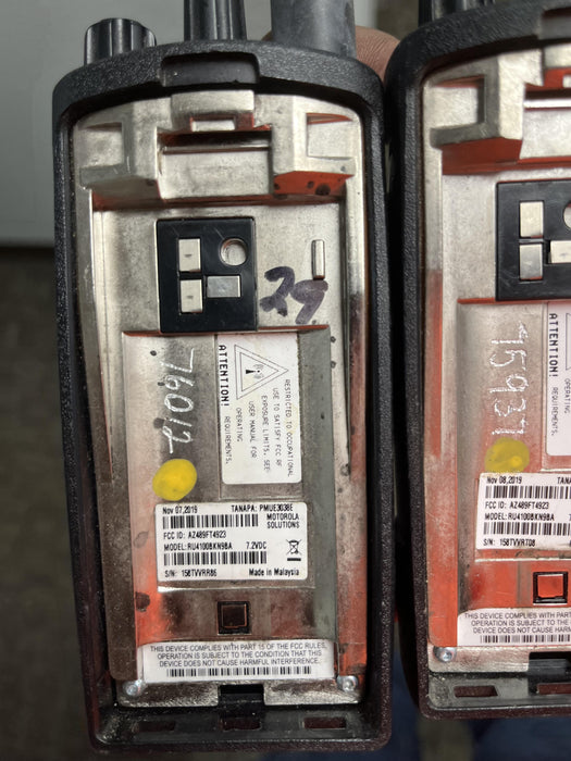 2020 MOTOROLA RDU4100