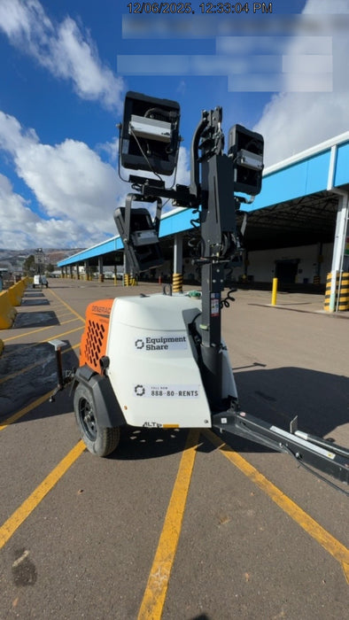 2023 Generac MLT2 Diesel, Flex Switch 120V Input, Powerzone Controller, 
(4) 320W LED Lights, 4kW Generator, 39.9 Gal Fuel Tank, 2" Ball, T3