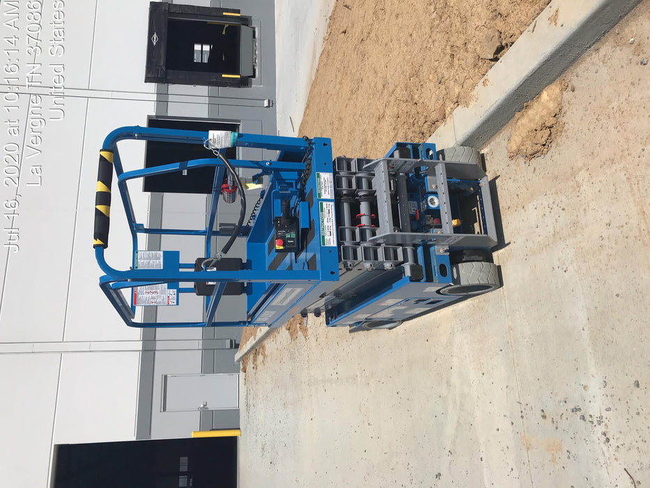 2020 Genie GS-1930 Fixed rails with chain entry gate - Pre A92.20