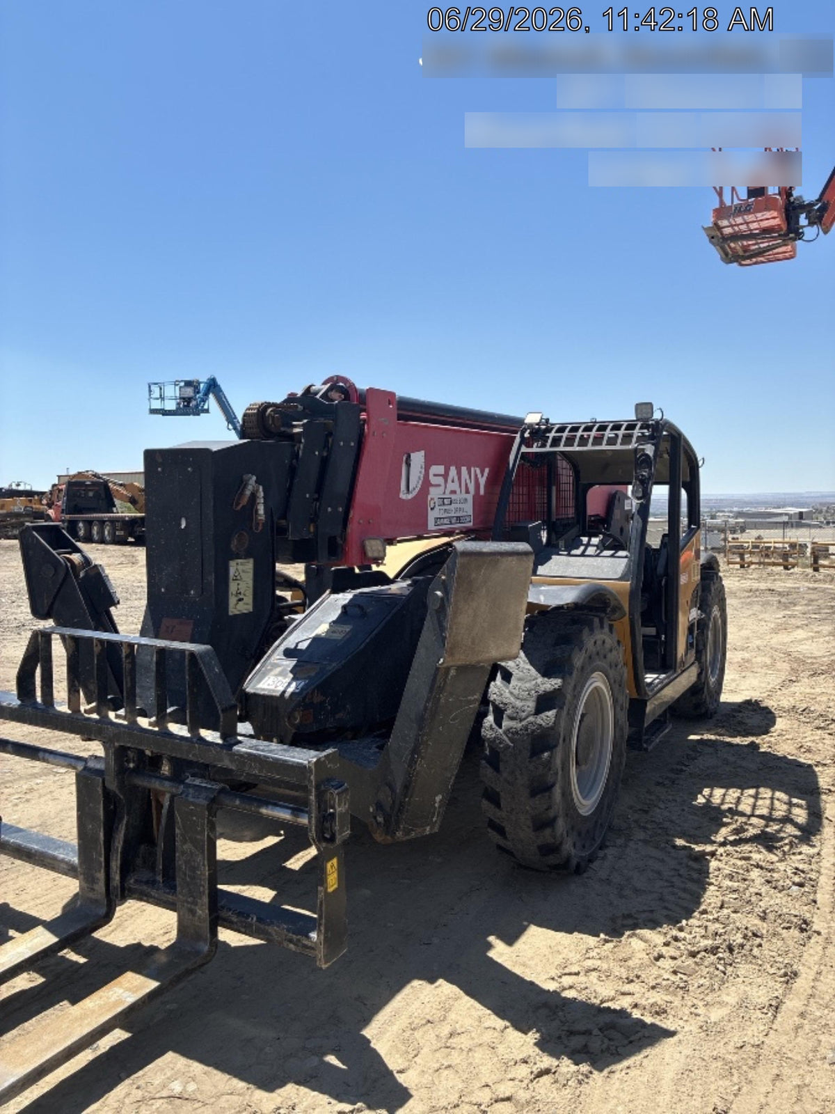 2021 SANY STH1256