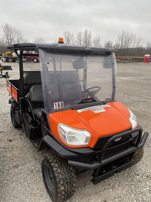 2022 Kubota RTV-X1140W-H Plastic Canopy, Windshield Acrylic Clear, LED Strobe Light, Wire Harness Kit, Back up Alarm