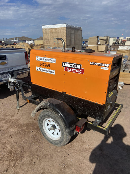 2022 Lincoln Electric LE400 Kubota V1505, Trlr, Cable Rack, Light Kit, ES Decals, T3