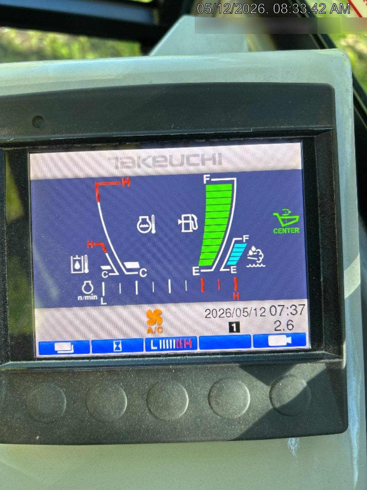 2026 TAKEUCHI TCR 50-2CR