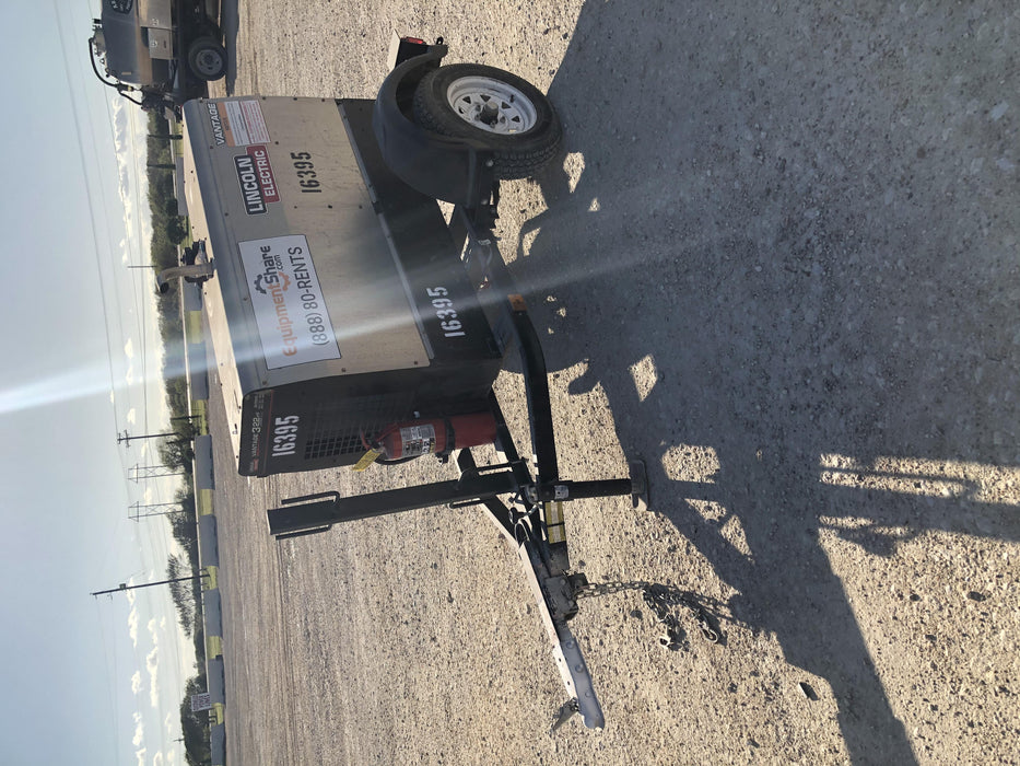2018 Lincoln Electric Vantage 322 Lincoln Vantage 322 Welder Ready Pak 3 - Vantage 322, Trailer, Fender and light kit, Cable rack