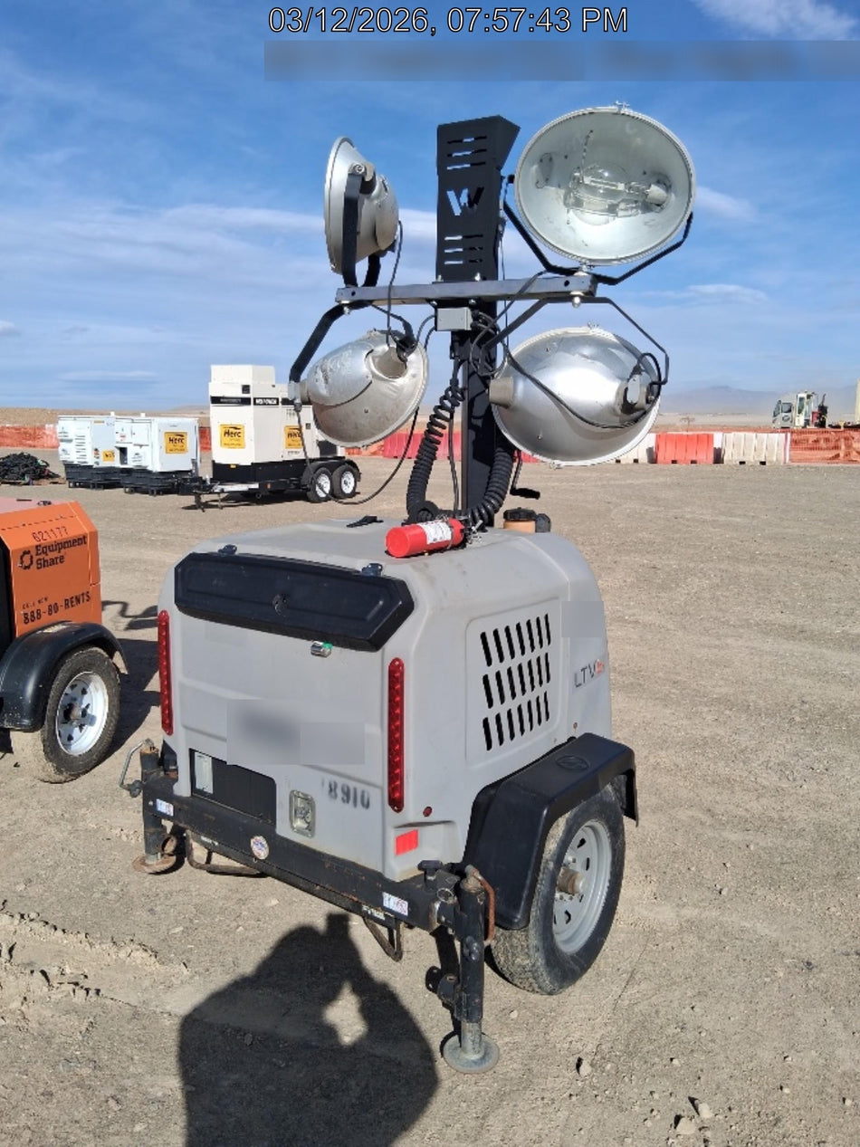 2018 Wacker Neuson LTV6L-MH Wacker Neuson LTV6L Mobile Light Tower w/Fuel Level Sensor Installed